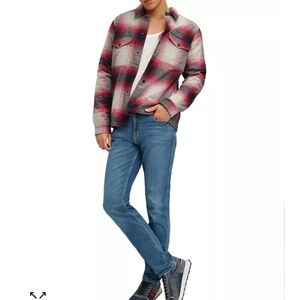 Hugo by Hugo Boss Plaid Shirt Jacket Sz: Small